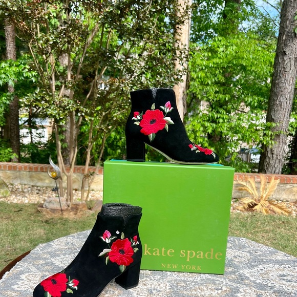 NIB Kate Spade Langton Ankle Boots - Size 5 - Picture 8 of 10
